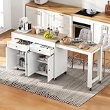 Matériaux de haute qualité : Nous utilisons des matériaux sélectionnés pour une durabilité exceptionnelle. Le plan de travail de l'îlot de cuisine offre une capacité de charge stable jusqu'à 60 kg, tandis que le panneau d'extension extensible supporte jusqu'à 50 kg. Grâce à son extrême robustesse et à sa résistance à la déformation, ce système est idéal pour un usage quotidien intensif. Sa surface résistante à l'abrasion et facile d'entretien garantit une utilisation durable et fiable.