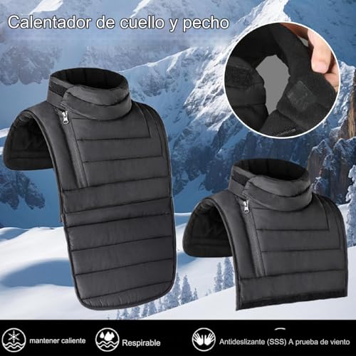 Protector cervical para moto y cuello desmontable térmico 4
