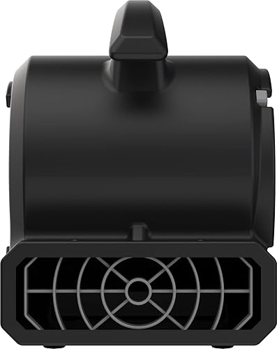 Miniatura 8 de Lasko BlueDri - Ventilador portátil multiusos de 1/8 HP para el hogar, alfombra y secado de suelos, negro, BD-VP-15-BK, mediano