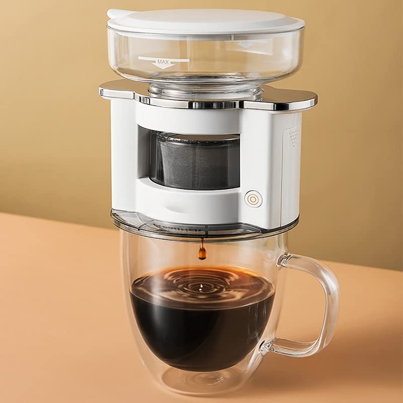 IAOHUO Kaffeemaschine Automatische Handbrühen-Kaffeemaschine Tragbare elektrische rotierende Kaffeekanne for Zuhause… – Bild 6