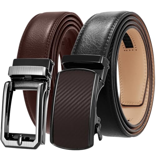 Recopilación de Cinturon Cafe para comprar hoy. 48 Lukovee Cinturón Hombre De Cuero, 2PCS Cinturones Hombre Piel Ajustable con Hebilla, Casual Cinturón para Pantalone Jeans, Empresarial Cinturone para Ropa de Trabajo, Hombres...
