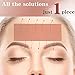 Akissos Forehead and Between Eyes Wrinkle Patches The Original Wrinkle Patch Non Invasive Wrinkle Smoothers for Forehead Wrinkles 5cm width