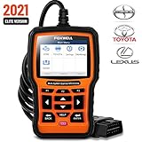 FOXWELL NT510 Elite Bi-Directional Full Systems Diagnostic Scan Tool for Toyota Lexus Scion, HVAC 4WD OBD2 Scanner Car Code Reader with ABS Bleeding/IMMO/Battery/TPS/TPMS/SAS/SRS/EPB/DPF/Active Test