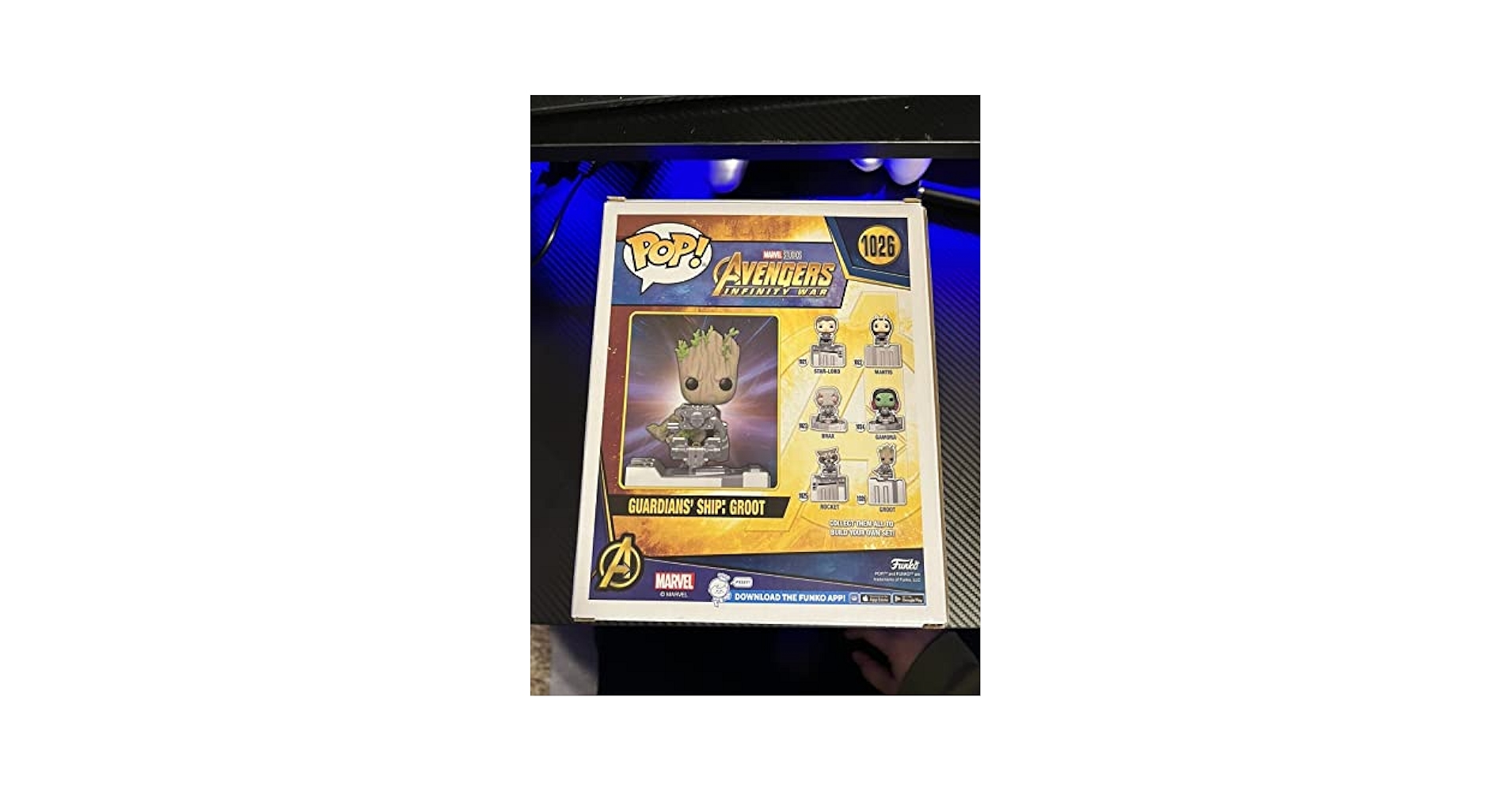 MARVEL - 限定FUNKO POP! GOTG ガーディアンズ 宇宙船 ロケット