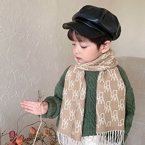 LABANCA Kids PU Leather Beret Hat Newsboy Cap Vintage Octagonal Cap Black Painter Hat for Boys Girls3