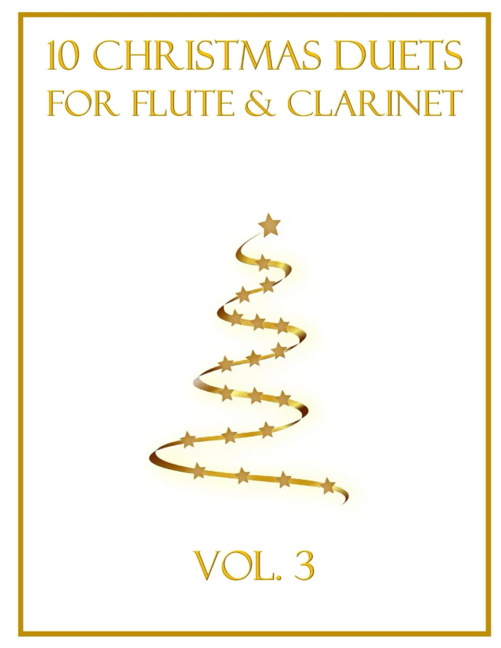 10 Christmas Duets for Flute and Clarinet: Vol. 3