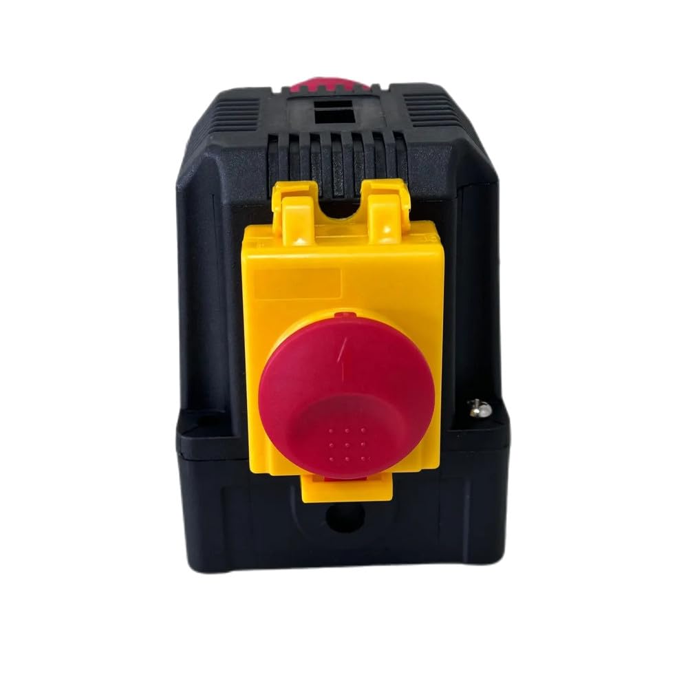 Trade-Shop Combinaison d'interrupteurs DZ08-4 400 V compatible avec Güde 1845-02001, compatible avec KEDU KOA2-YD/avec clapet d'arrêt d'urgence