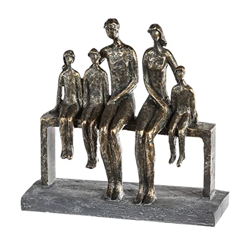 Casablanca - Skulptur - We Are Family - Familie - Poly - Bronzefarben -...