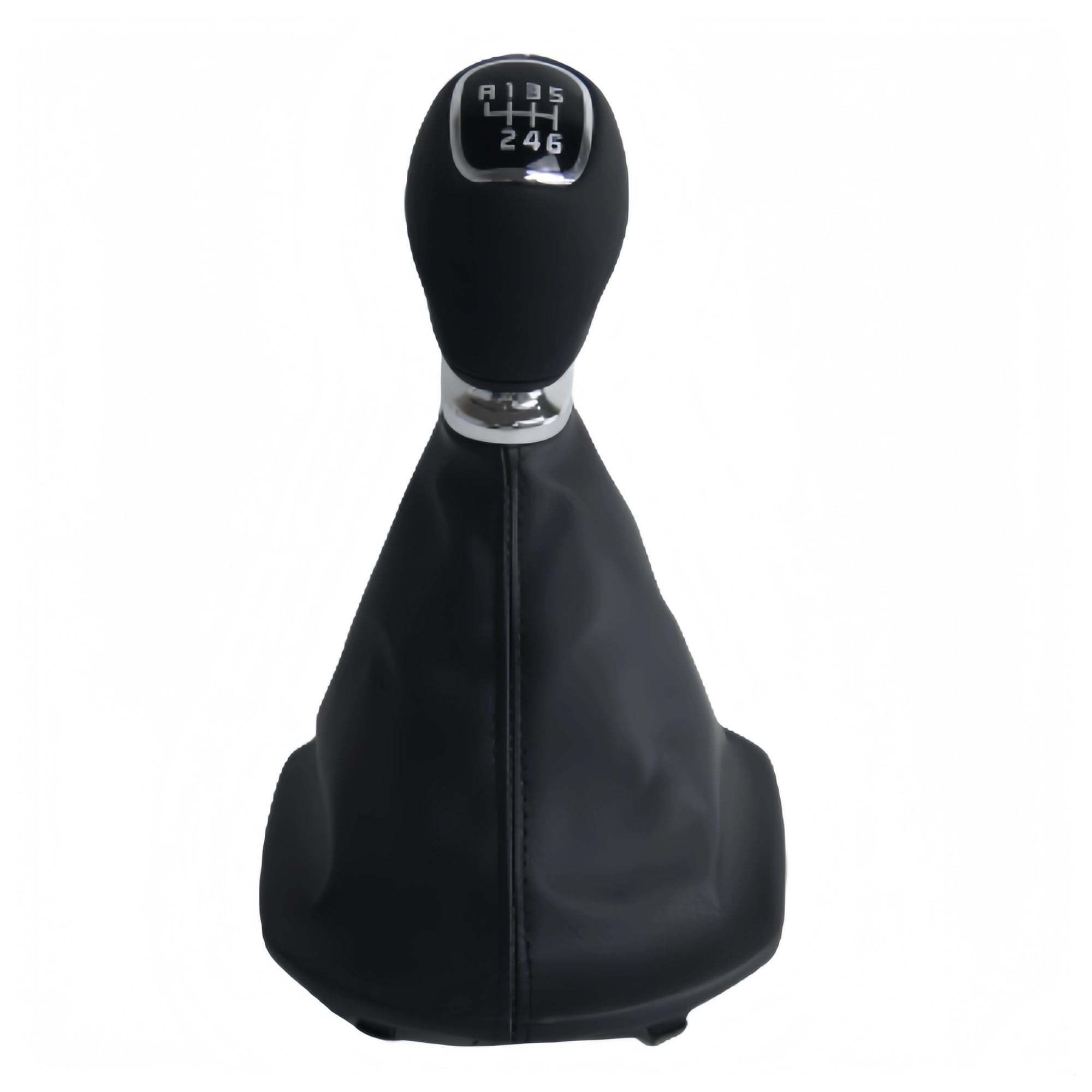 OUVECR Car Shift Gear Knob Handle for Kia for Sportage 2011 2012 2013 2014 2015 2016 6 Speed Car Gear Shift Knob Lever Head Gaiter Boot Cover Gear Shift Cover