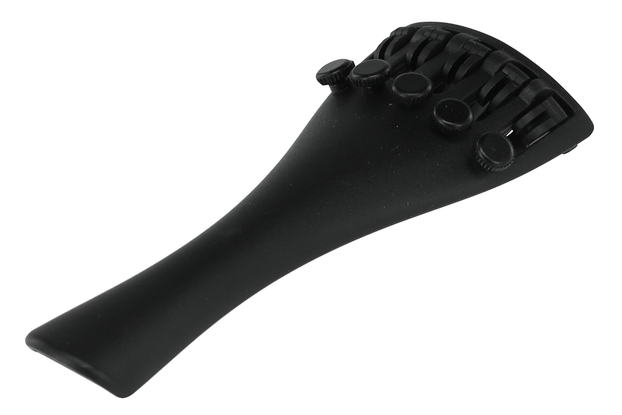 Wittner 918111-5 Cordier Violon Ultra 4/4-5 cordes - plastique haute technologie - 5 accordeurs précis - ultra-léger - avec corde de suspension en nylon - noir