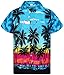Produktbild V.H.O. Funky Hawaiihemd, Kurzarm, Beach, türkis, XXL