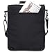 Manhattan Portage Commuter Laptop Bag Stylish Messenger Bag for Men & Women Durable Cordura Fits Up to 17" Laptop Ideal for Work College Travel (Black)