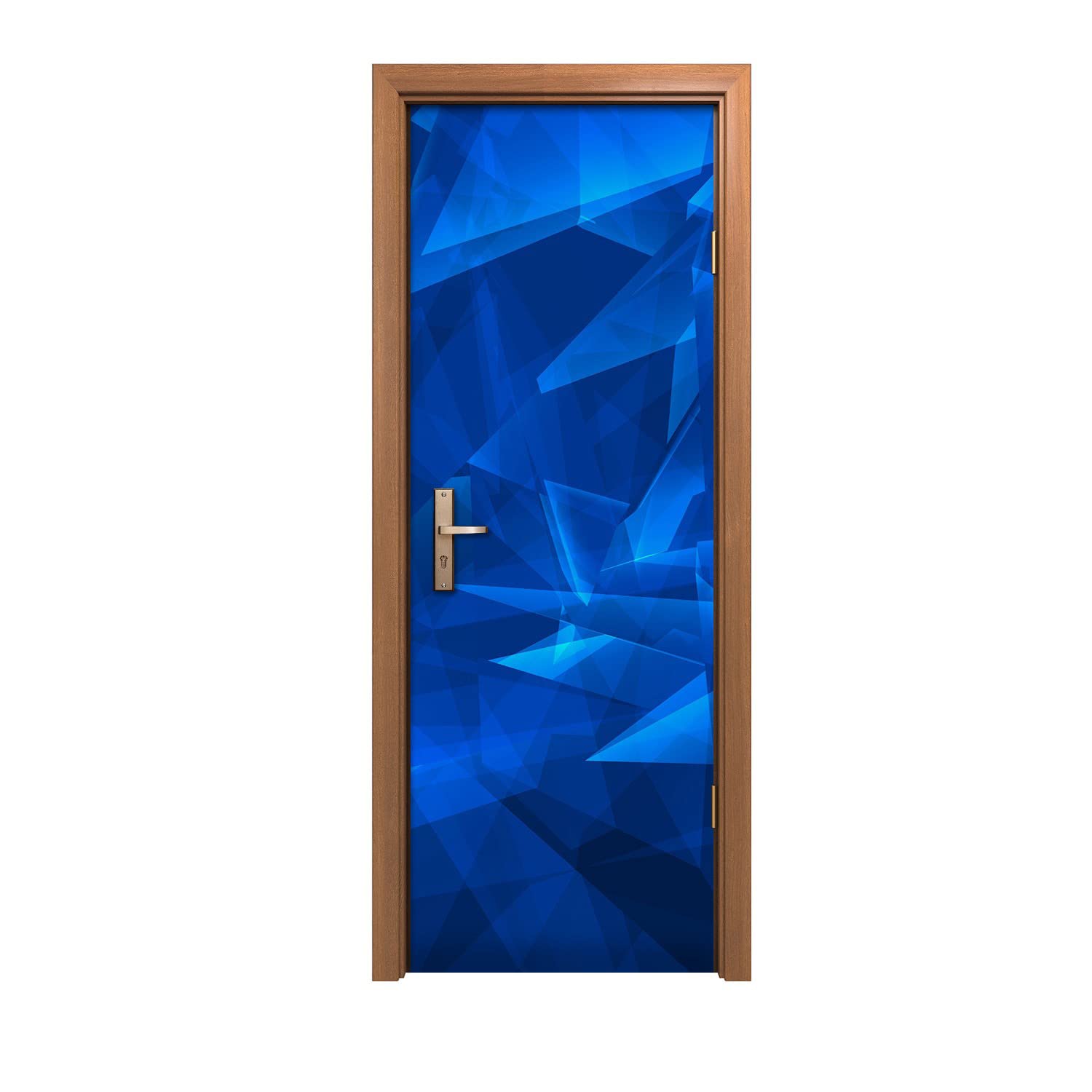 Autocollant de porte géométrique 70x200cm pour décoration d'intérieur Coloray