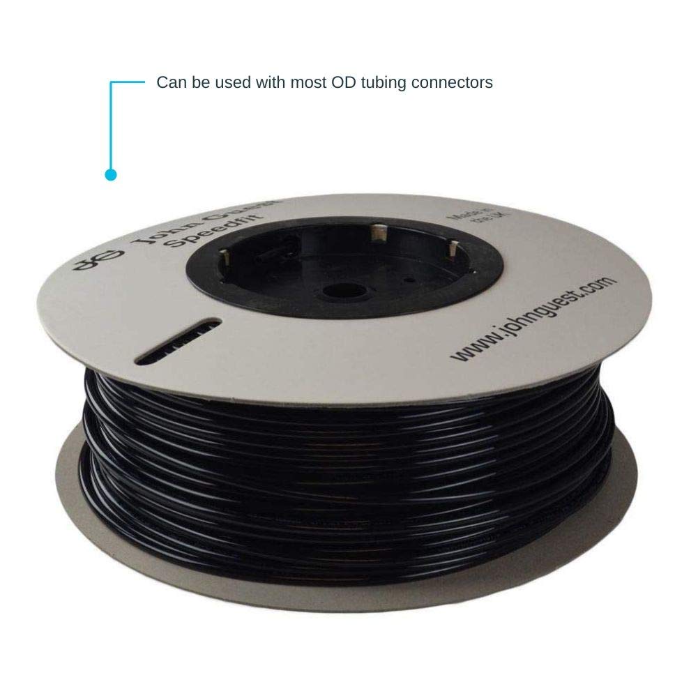 John Guest 1/4" Blue LLDPE Tubing – 500ft Roll For Plumbing, RO Systems & More