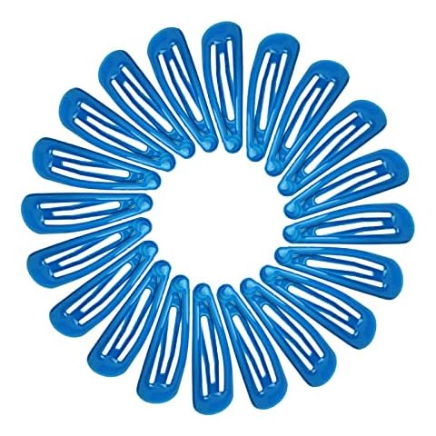 NiceYnn 20Pcs Barrettes Métalliques Cover