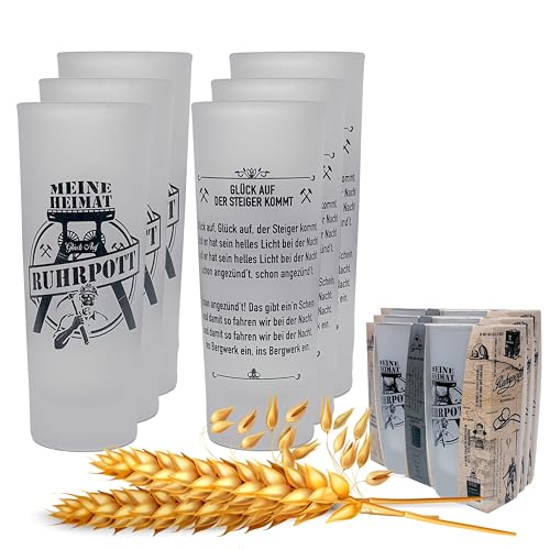 Iconikal Set Di 6 Bicchierini A Forma Di Proiettile (Shotgun) – Plastica Resistente, 40 Ml - 5