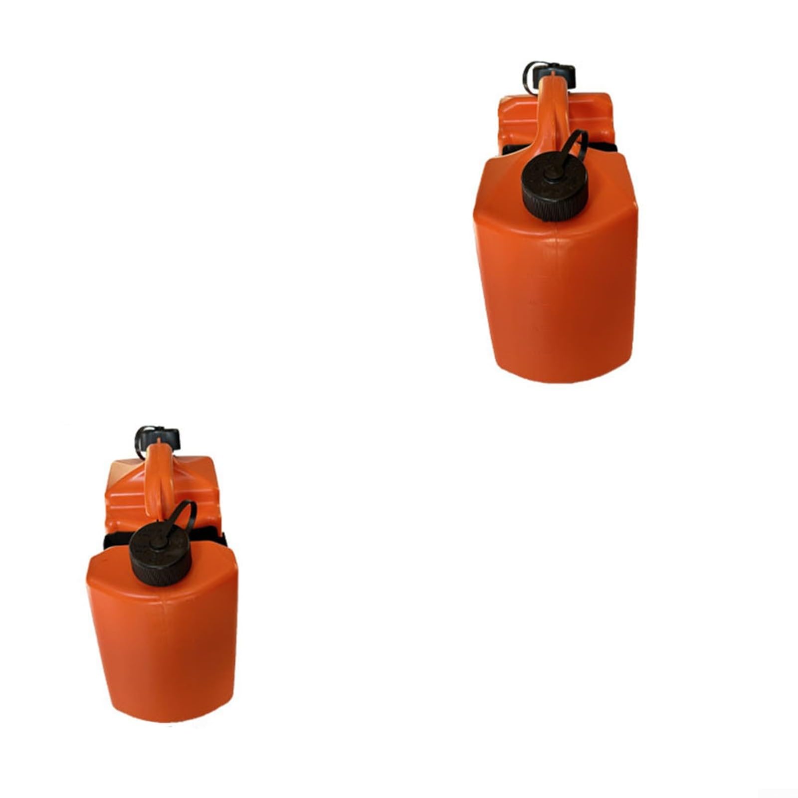 Bidón de combustible de 5 L con boquilla de control inteligente a prueba de fugas, compartimento de aceite de cadena de 3 L, portaherramientas y extensión para motosierras (0000-881-0113) (5 L can)