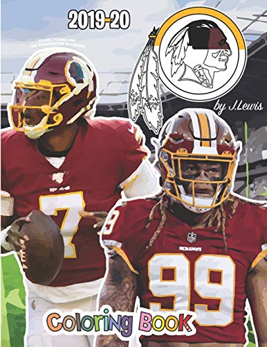 Télécharger Chase Young and the Washington Redskins: The Football Coloring and Activity Book: 2019-2020 Season Livre eBook France