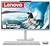 Lenovo Computer desktop FHD All-in-One da 24', processore Intel 4-Core (Beats i3-1110G4), 8 GB di RAM, SSD PCIe da 512 GB, HDMI, WiFi 6, RJ45, Bluetooth, Business AIO, Vent-Hear, tastiera e mouse