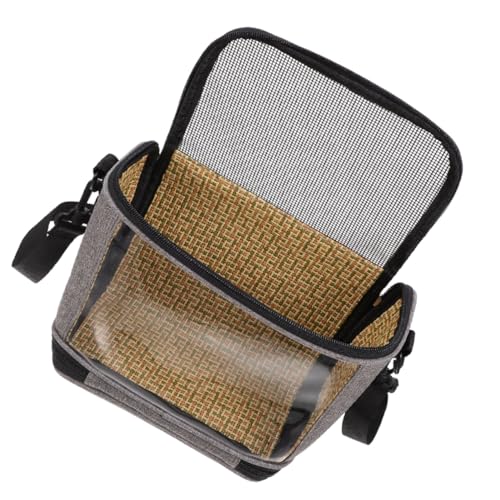 FONDOTIN Small Animal Carrier Bag Breathable Travel Pouch for Hamsters Guinea Pigs Hedgehogs Portable Durable Reusable Design for Outgoing Adventures for Small Pets