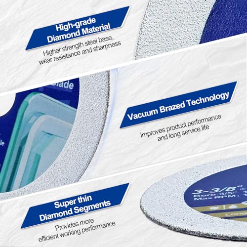 Set de brocas para azulejo y porcelana Diamond miniatura 7