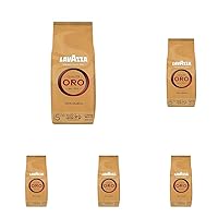 Lavazza Caffè in Grani per Macchina Espresso Qualità Oro - 500 gr (Confezione da 5)