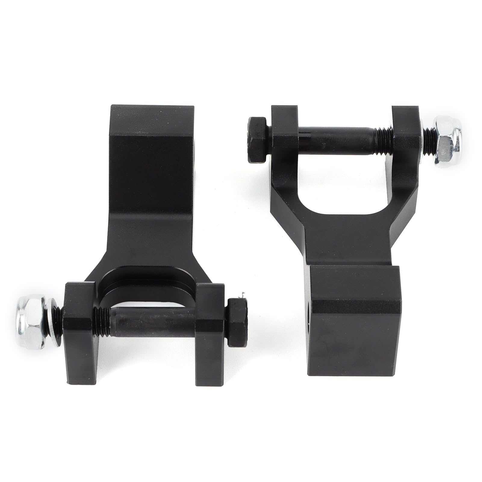 Kit de Support de Bloc D'Abaissement Avant, Accessoire pour Raptor 350 660R 700 ATV, Réduction du Centre de gravité, Vitesse de Virage, Couleur Métal, Abaissement de 3,5 Pouces,