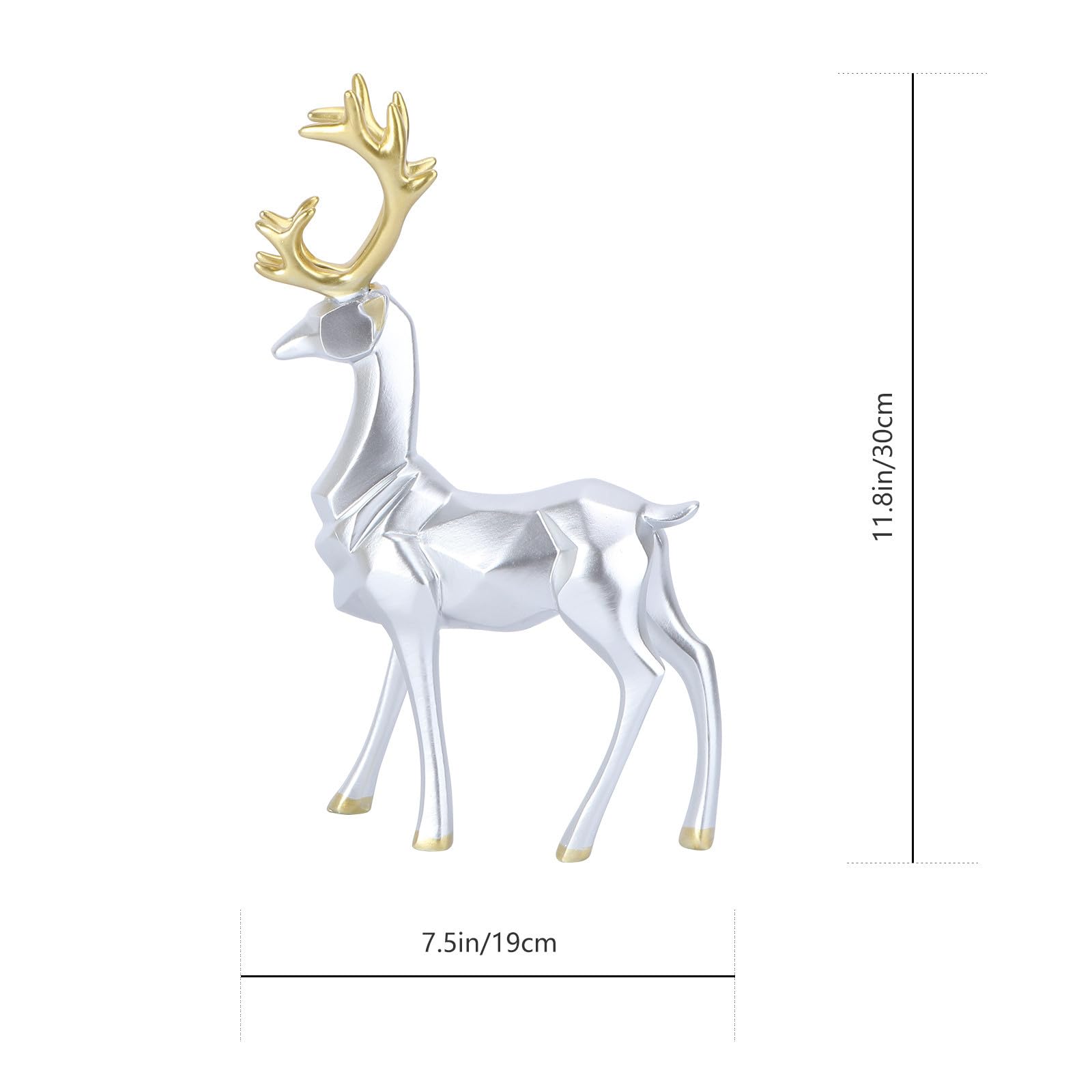 Abaodam Elch-deko Weihnachtsschmuck Heimdeko für Partyartikel und Wohnaccessoires aus Hochwertigem Material Gefertigt