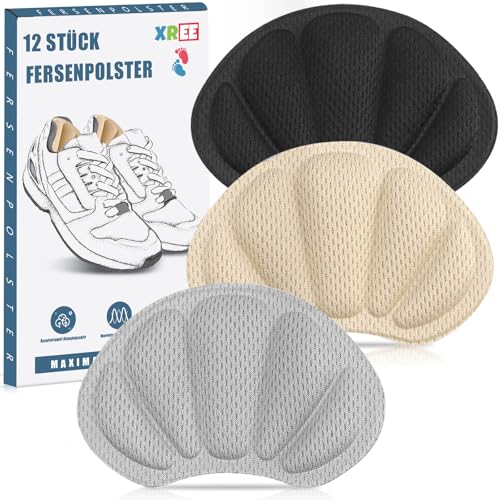 6 Paar Fersenpolster, Fersenschutz Fersenkissen...