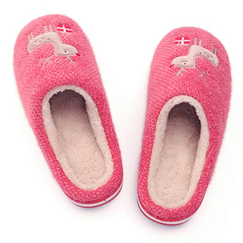 WINZYU Pantoffel Dames Heren Warme Zachte Comfortabele Sloffen Antislip Pluche Kerst Slippers Rendieren Cadeau Pluizige… - Image 7