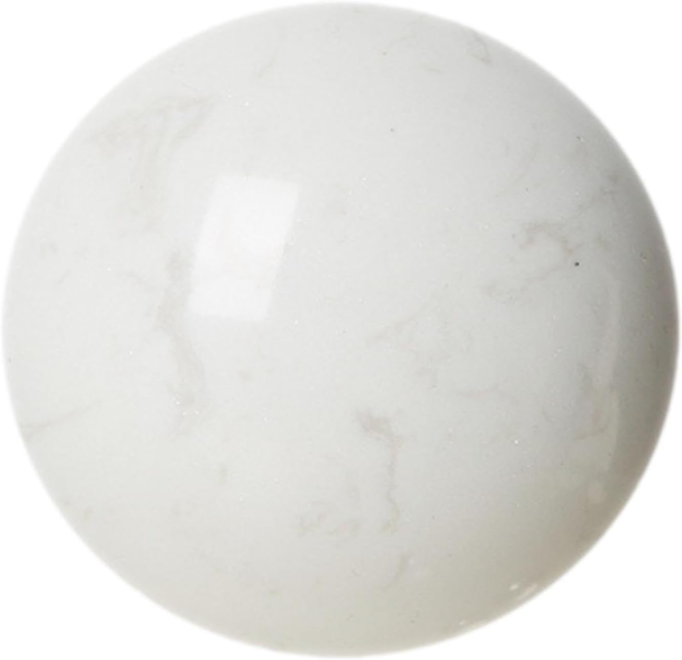 10cm White Marble Ball Sphere Ball Aesthetic Modern Tabletop Decoration Table Centerpieces Ball for Dining Room Multipurpose