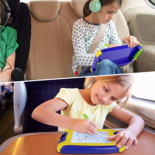 Magnetic Doodle Board, Colorful Drawing Board, Erasable Sketching Pad For Kids, Toys For Writing Painting And Learning (Travel Size) #TOP5