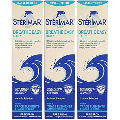 Sterimar Breathe Easy Daily Nasal Spray - 3 x 50 milliliter Cover