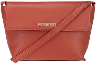 caprese red sling bag