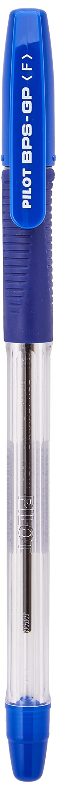 PILOT - BPS-GP Broad Ballpoint Pen - Medium 0.7mm Tip - 12 x Blue Pens