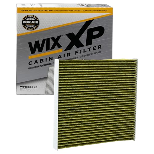 WIX WP10009XP WIX XP Cabin Air Filter Replacement Triple-Layer Protection with Activated Carbon & Advanced Airflow Media Compatible With Various Nissan Infiniti (13-19)