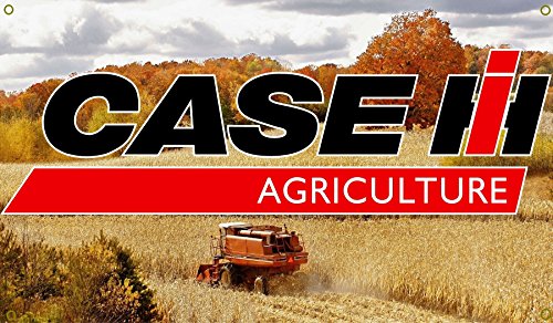 IH Agriculture Combine Garage Banner Man Cave Banner Hot Rod Rat Rod