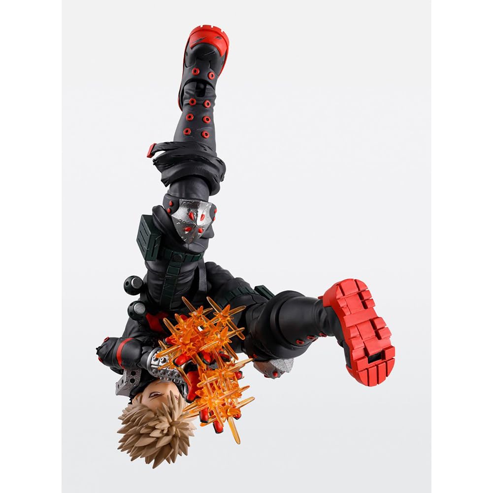 MHA Bakugou Katsuki Figura Anime PVC Modello Battle Pose Modello 14cm