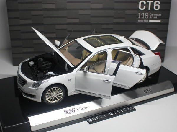 ▲超希少！CADILLAC特注！1/18 キャデラック Cadillac CT6 白