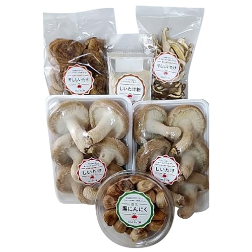 ひなたぼっこ園セット[No.383]/ 椎茸 シイタケ にんにく 岐阜県