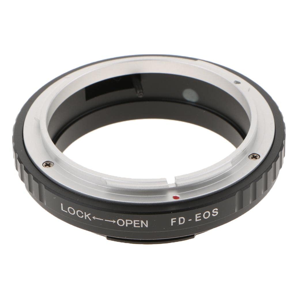 Aluminum Alloy Macro Adapter Ring for Canon FD Mount Lens to EOS Camera Body for Canon DSLR 60D 650D 700D 5D III 100D No Glass-image-13