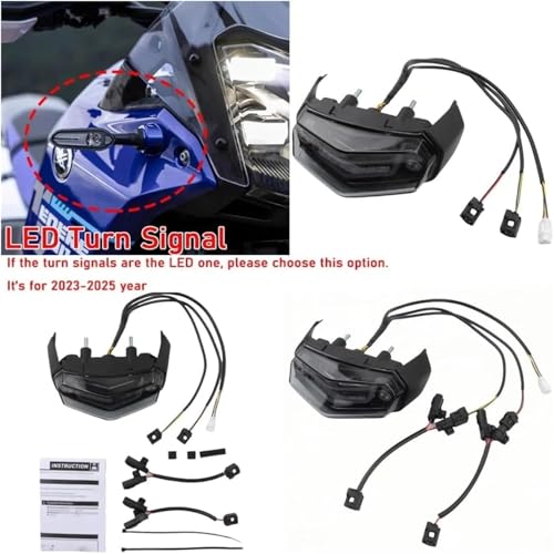 Luz Trasera Yamaha Tenere 700 intermitente integrado modelo 2020-2025 4