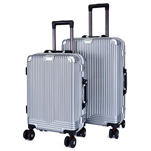 Preisvergleich Produktbild XinFeng Gestreifter Verpackungswinkel des Gepäckgeschäfts-PC-Aluminiumrahmen-... 20 inch