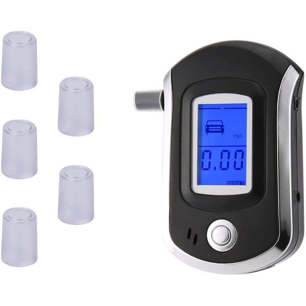 Digital Alcohol Tester Breath Analyzer ALC Smart Mouthpieces Breath