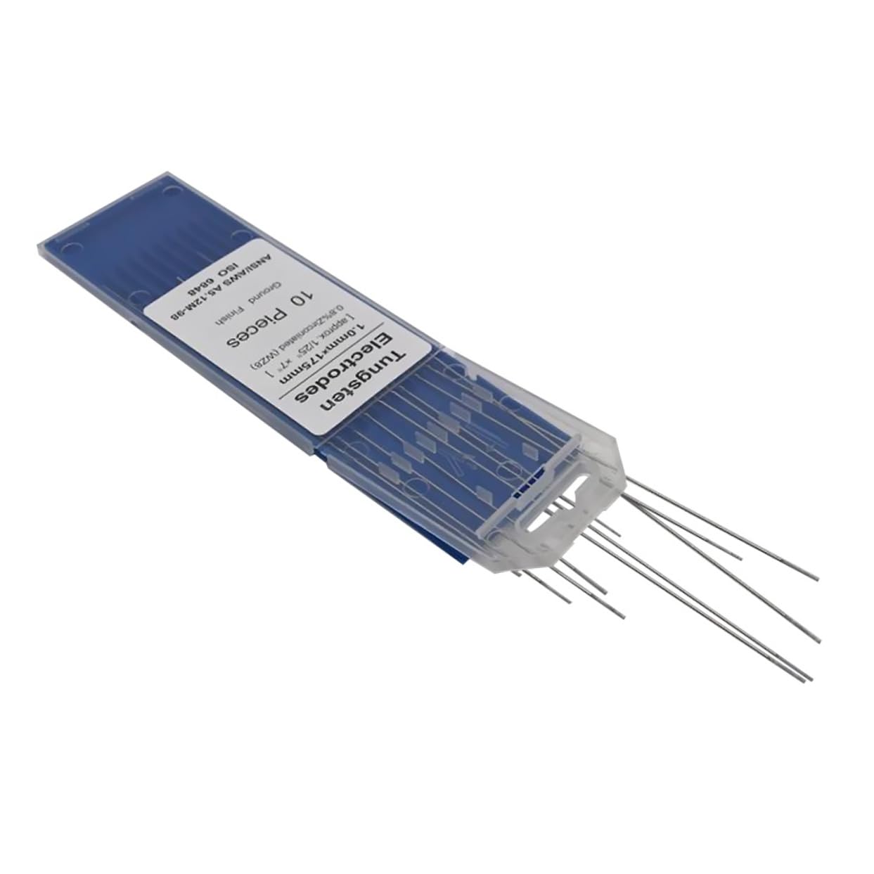 Alipis Top Choice for Welding 10pcs Welding Tungsten Electrodes 0.8% Zirconiated Wz8 Rods 1.0mm x 175mm