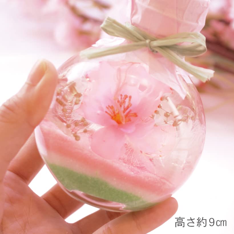 Amazon｜[GRACE HOME] 桜ミニハーバリウム 手作りキット 1個 アーティ