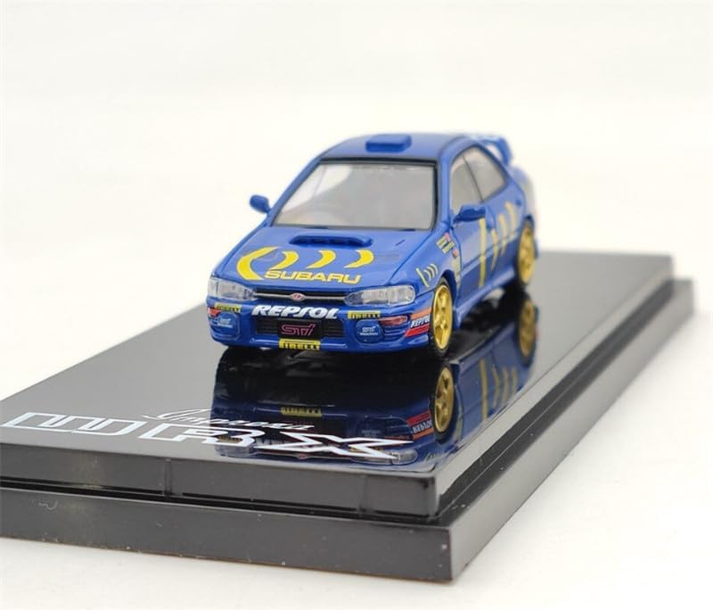 Miniatura 3 de para HobbyJapan para SUBARU para IMPREZA para WRX GC8 STi Versión  Sports Blue 164 Camión Pre-construido Modelo