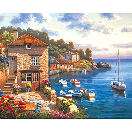 Zowella DIY Paint by Numbers for Adults DIY Oil Painting Kit for Kids