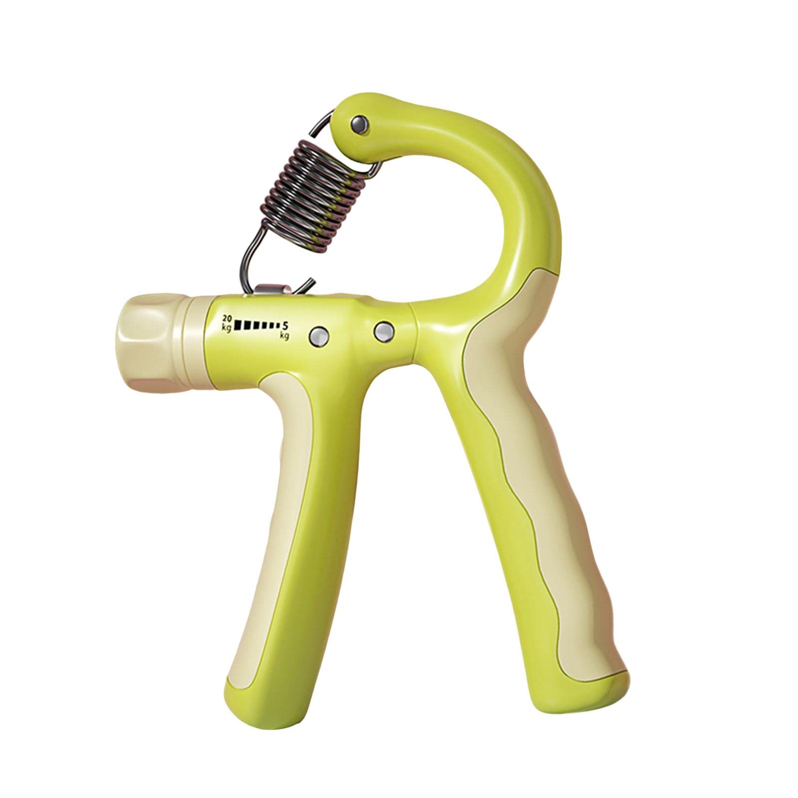 T TOOYFUL Kids Hand Grip Finger Strengthener, Adjustable Heavy Duty Grips Hand Grippers Nonskid Carpal Expander Portable Home Gym Workout for Children, Green