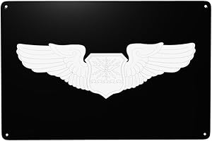 United States Air Force Navigator Tin Badge Sign: A Timeless Symbol of Pride and Honor
